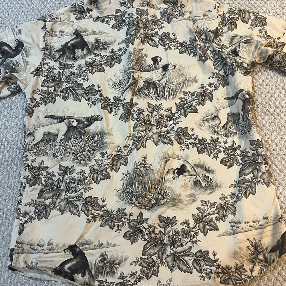 Polo Ralph Lauren Marlowe Hunting Dogs Shirt - Picture 6 of 7